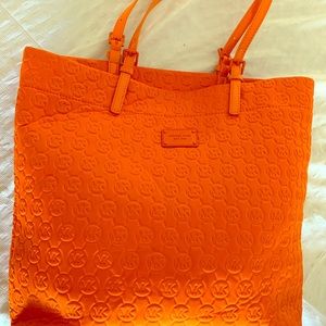 Michael Kors fabric quilted handbag